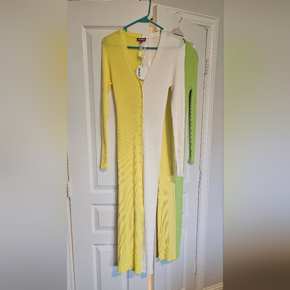 STAUD Dresses & Skirts - STAUD Shoko Sweater Dress NWT Size M